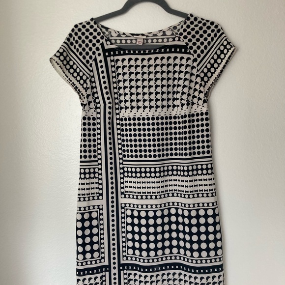 Merona Black & White Short Sleeve Dress from Target - Picture 1 of 4
